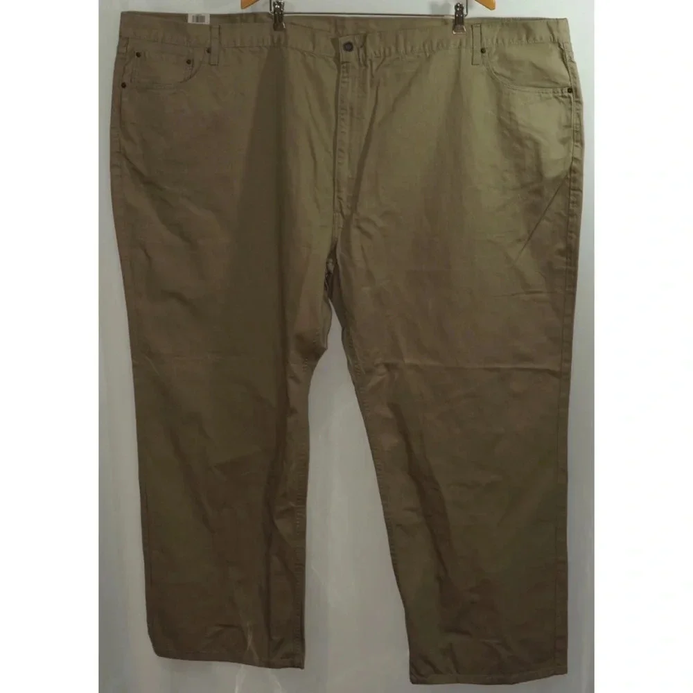 Levi's 559 Relaxed Jeans Tan Big and Tall 64 X 34